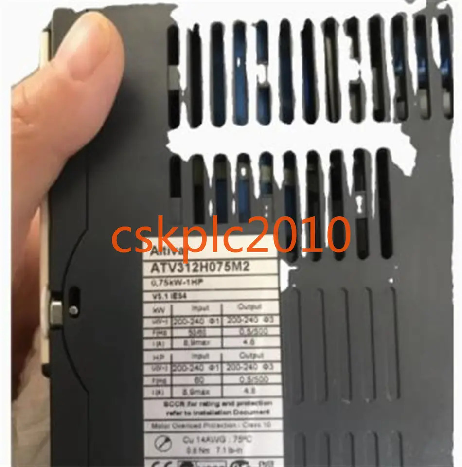 슈나이더 인버터 ATV312 ATV312H075M2 0.75KW 220V상태