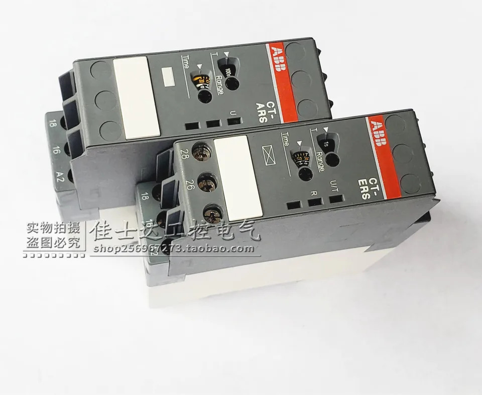 오리지널 ABB 타임 릴레이 CT-ERS.21 CT-ARS.11 24-240V AC/DC