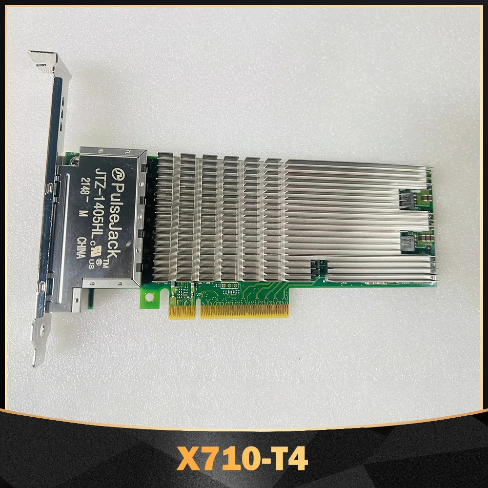 DELL 4포트 10기가비트 네트워크 어댑터 RJ45 이더넷 0K5V44 X710-T4용