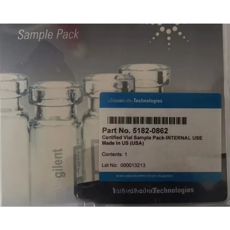 Agilent 5182 0862 샘플 바이알 인증 팩 내부 리퍼