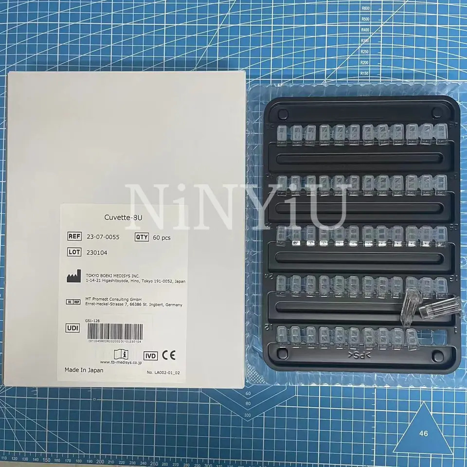 사파이어 프리미엄 400 반응 큐벳 Cuvette-8U 오리지널 Biolis 24i 30i TMS1024 23-07-0055 1 패키지