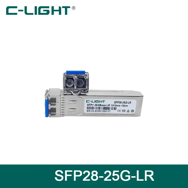 SFP28-25G-LR Junpr JNP-SFP-25G-LR SFP28 DOM 트랜시버 모듈과 호환 SMF 1310nm 10km LC