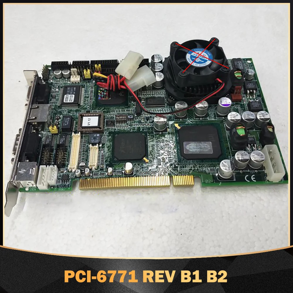 어드밴텍 절반 길이 산업제어 마더보드 PCI-6771 REV B1 B2리퍼 기계