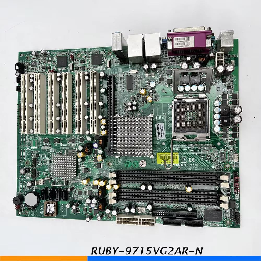 BRUBY-9715VG2AR-N 9302492 AB 1270820  LGA 775 산업제어 마더보드 RUBY-9715VG2AR