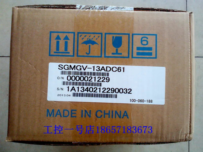 오리지널 일본 Yaskawa Sigawa 서보모터 SGM호환GV-13ADC61 5 시리즈 1.3KW 신