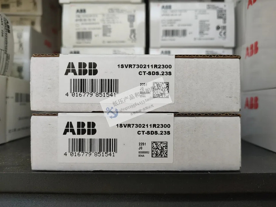 오리지널 ABB 전시릴레이 삼각형 CT-SDS.23S 380-440VAC 2 C/O