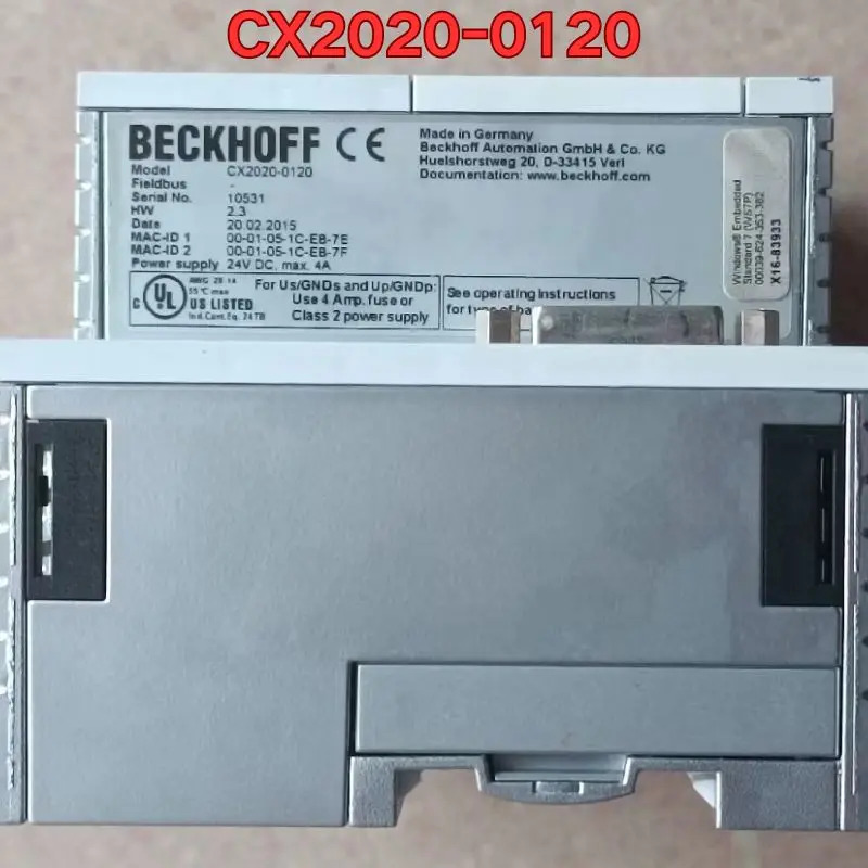 리퍼 PLC 모듈 CX-0120 기능 정상