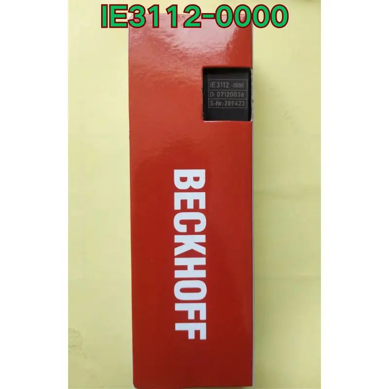 Beckhoff 모듈 IE3112-0000 신