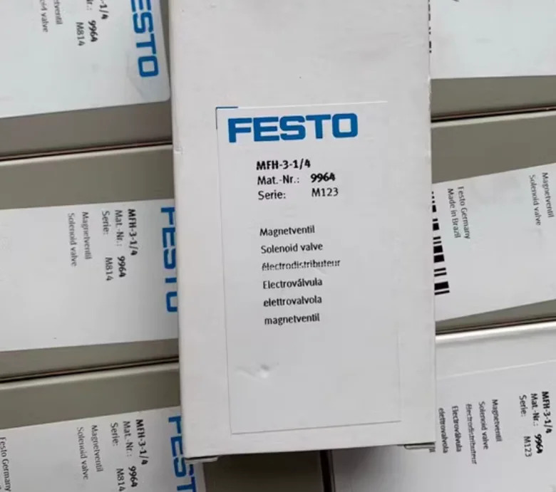 FESTO 솔레노이드 밸브 44050-MFH-3-M5 7802-MFH-3-1/8 9964-MFH-3-1/4 9857-MFH-3-1/2 11967-MFH-3-3/4 신