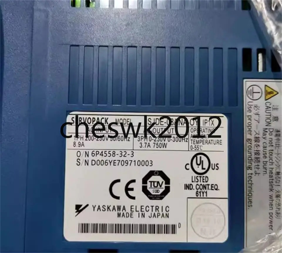 Yaskawa 서보 드라이브 SJDE-08ANA-OY