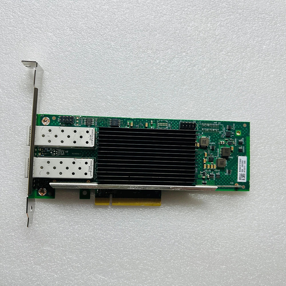 IBM 02JK219RDMA를 지원하는 intel호환 E810-XVDA2 25G 듀얼 포트 10G 광섬유 네트워크 카드용