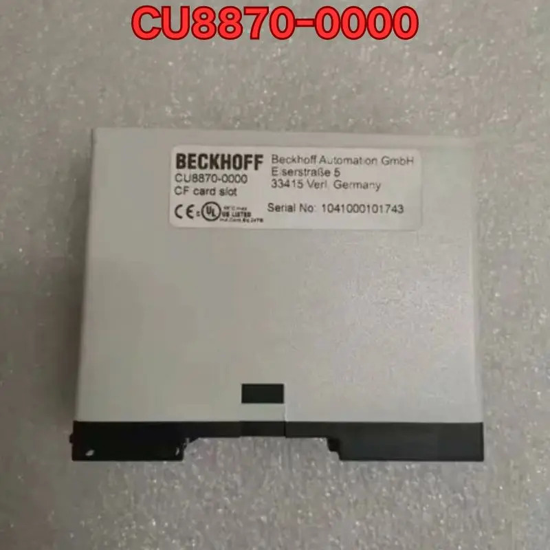 리퍼 PLC 모듈 CU8870-0000 기능 정상