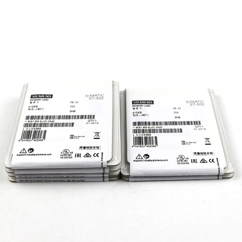 S7-300 마이크로 메모리 카드 MMC 512KB 6ES7953 6ES7953-8LJ31-0AA0 포장 원본