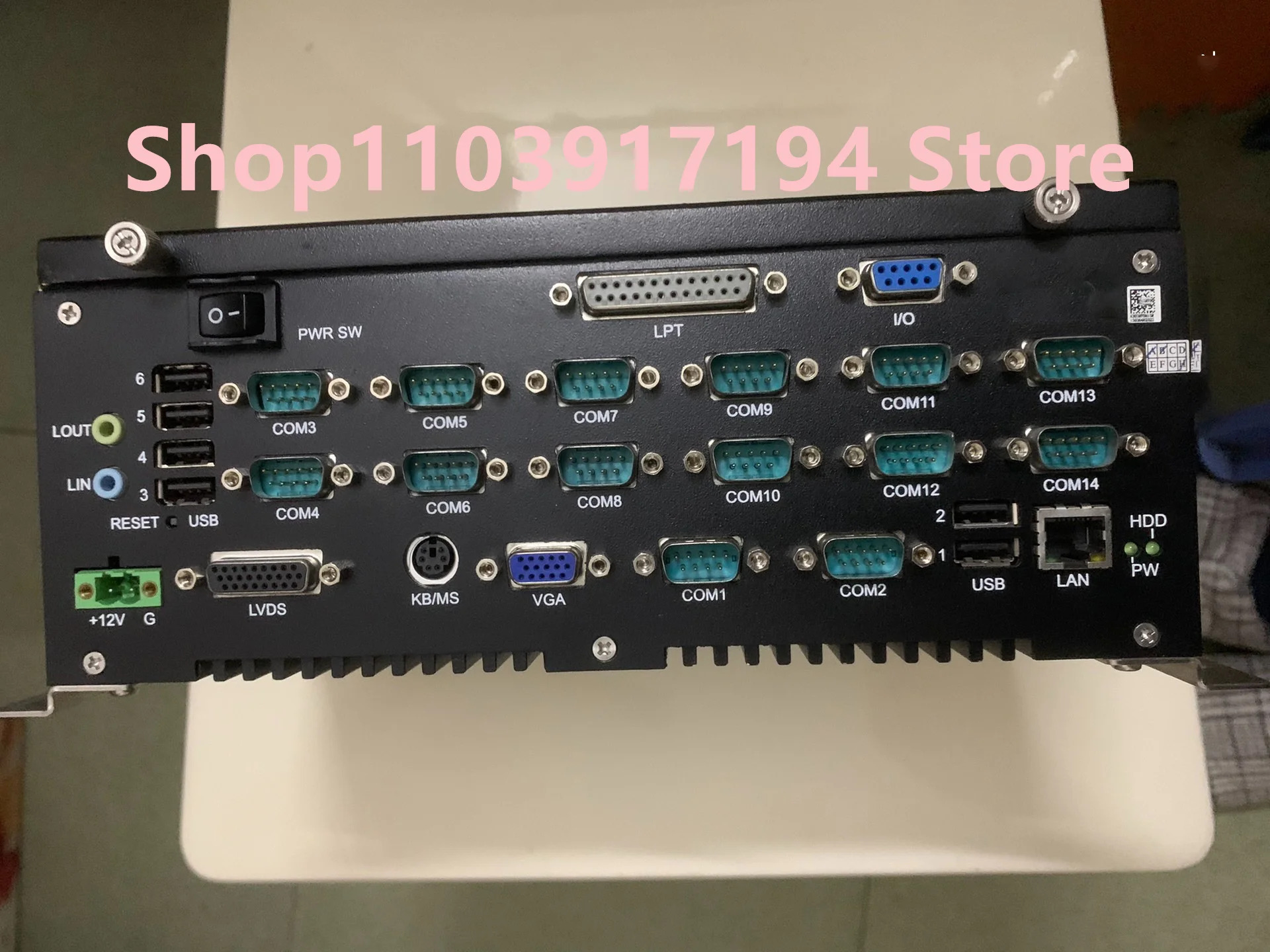 SBS AFC-3038T-08-15E 산업제어 컴퓨터 제어 유닛