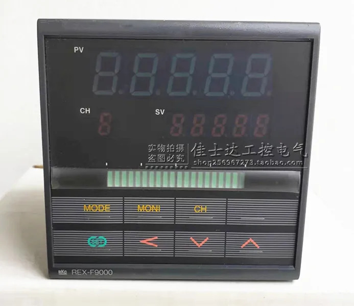 REX-F9000 오리지널 일본 물리 화학 RKC 온도조절기 온도 조절기