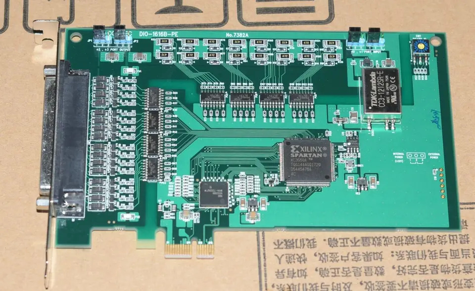 CONTEC DIO-1616B-PE PCI 익스프레스 호환 옵토 절연 디지털 I/O 보드 7382A