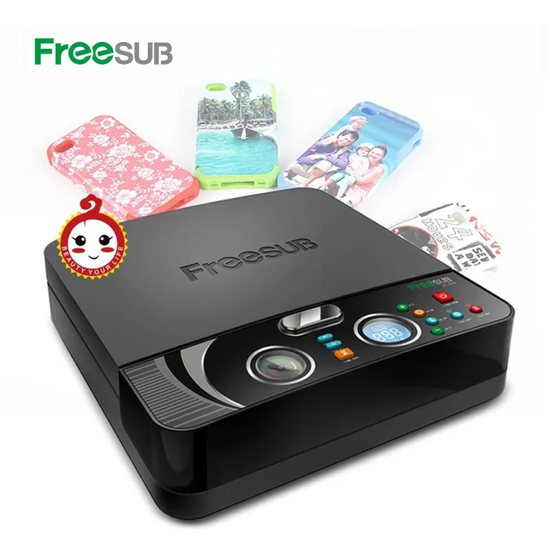 Freesub 전화 케이스 3D 승화 진공 열 프레스 기계