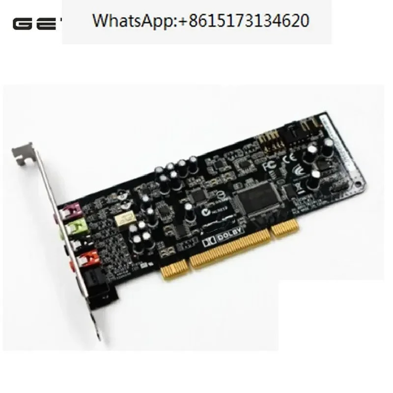 Getmycom 오리지널 Win10 XONAR DG PCI 5.1 사운드 카드 PCI-E pcie 지지대