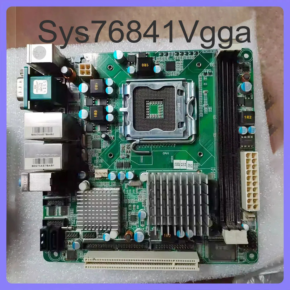 Axiomtek Sys76841Vgga 듀얼 네트워크 포트 G41 다직렬 포트Mini-Itx Morherboard