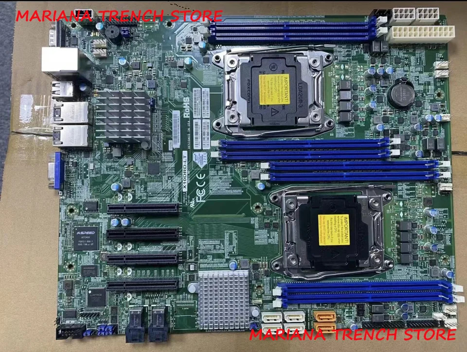 X10DRD-LT 마더보드 듀얼 소켓 R3 LGA 2011 제온 프로세서 E5-2600 v4 / v3 패밀리 지원