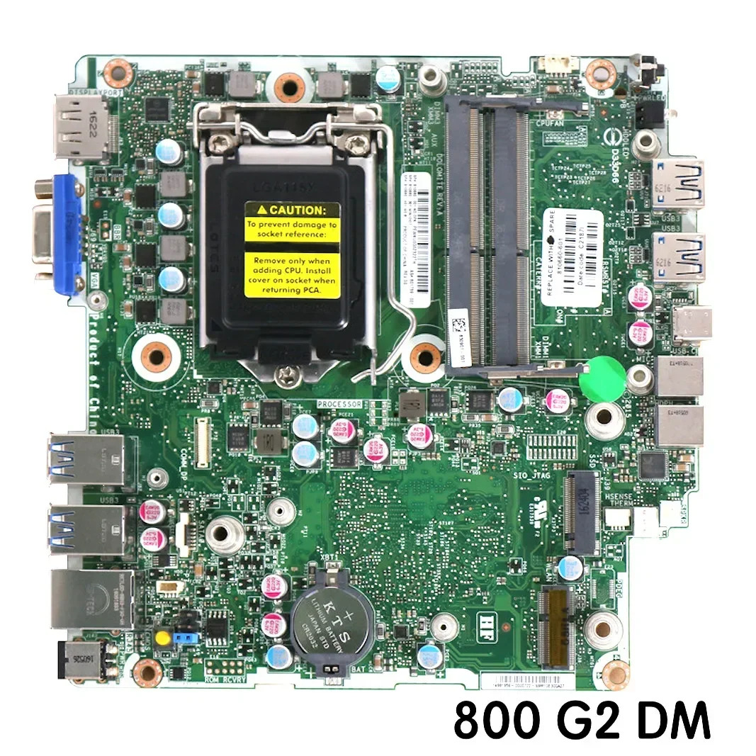hp호환 EliteDesk 800 G2 데스크탑 미니 마더보드810660 -001 801739 소켓 1151 Q170 메인보드 리퍼 완료 완전 작동