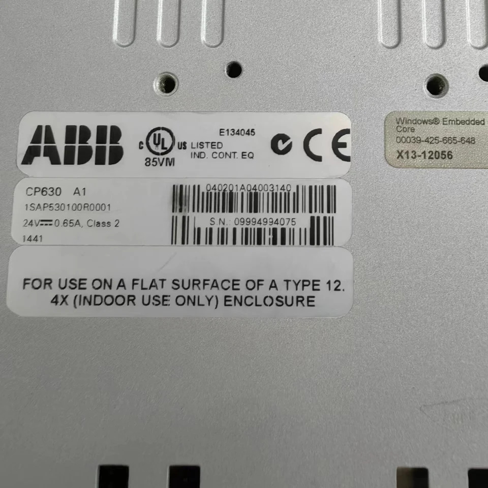 ABB 터치 스크린 CP630 A1 오리지널 포장 1SAP530100R0001