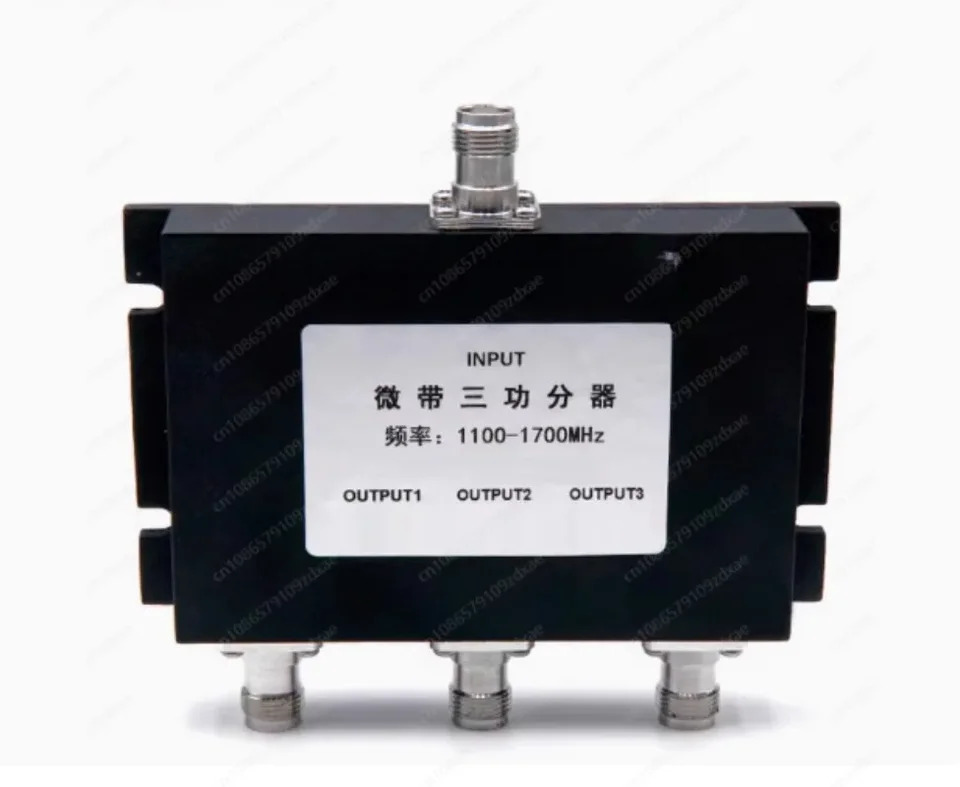 1 In/To 4 웨이 전력 분배기 1100-1700MHz TNC 암 GPS 안테나 네트워킹 RF 동축 케이블