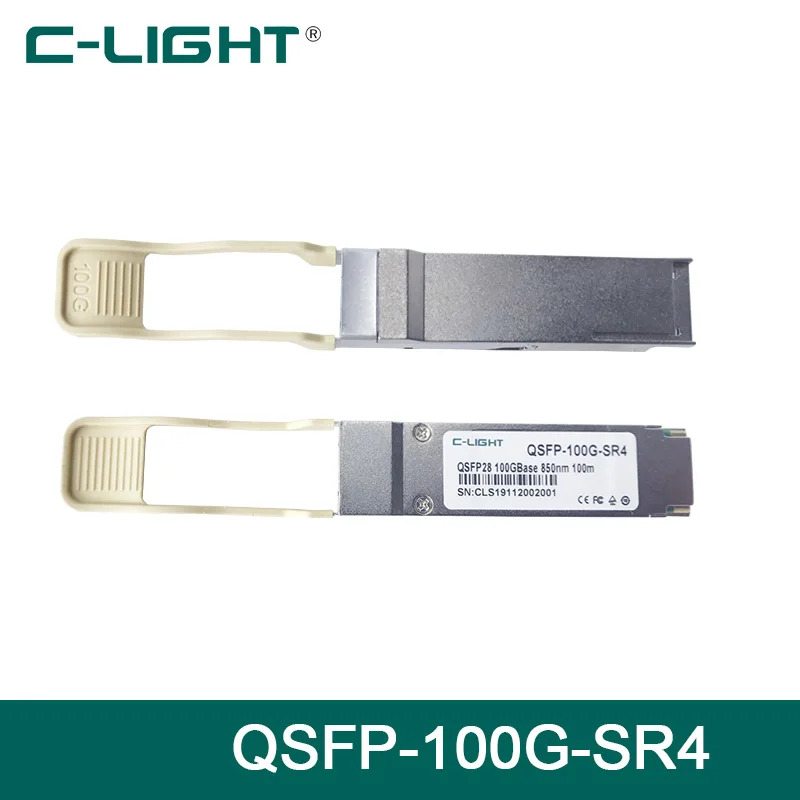 QSFP-100G-SR4 호환 Junper JNP-QSFP-100G-SR4 100GBase-SR4 QSFP28 트랜시버 MMF 850nm 100m MPO DOM