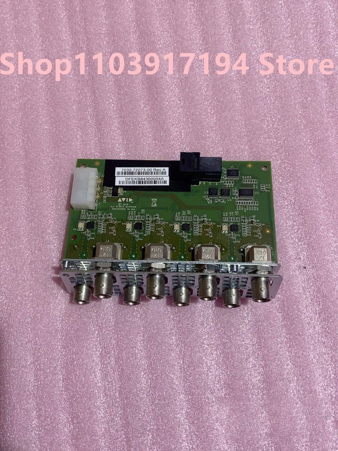 ID 7030-72073-00 Rev A카드