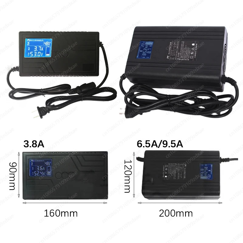 디스플레이 스마트 충전기 48V 60V 10A 6A 3A TSC CU DU Umini용