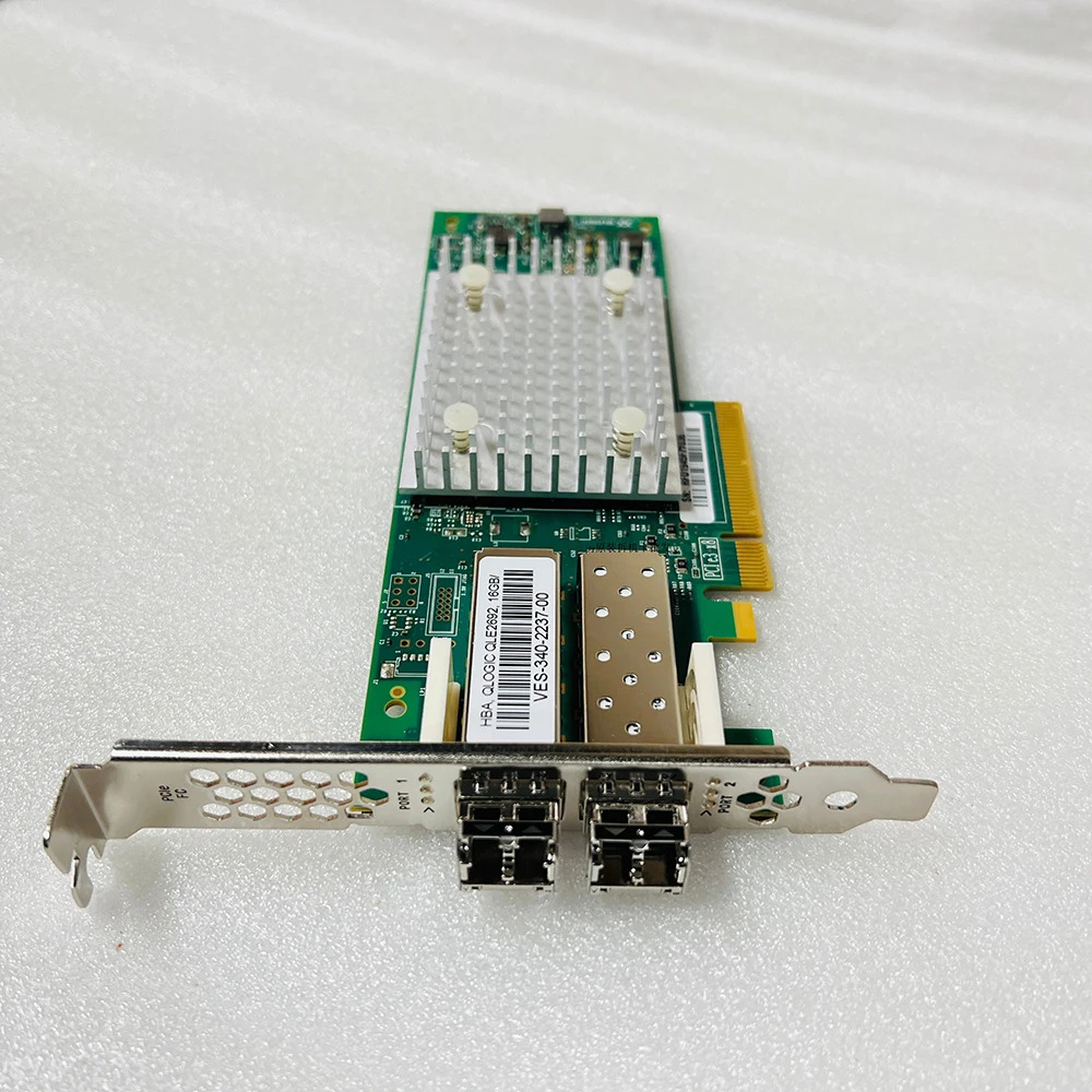Qlogic QLE2692 QLE2692-SR 16Gb FC 듀얼 포트 파이버 채널 카드 HAB 카드용