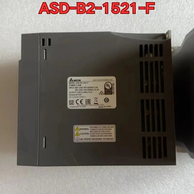 리퍼 ASD-B2-1521-F 서보 드라이브작동 상태
