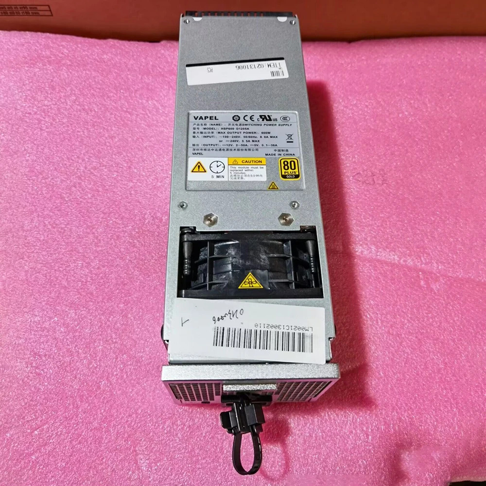 화웨이호환 S5300/S5500 V3 600W 통신 전원 모듈 HSP600-D1205A02131006