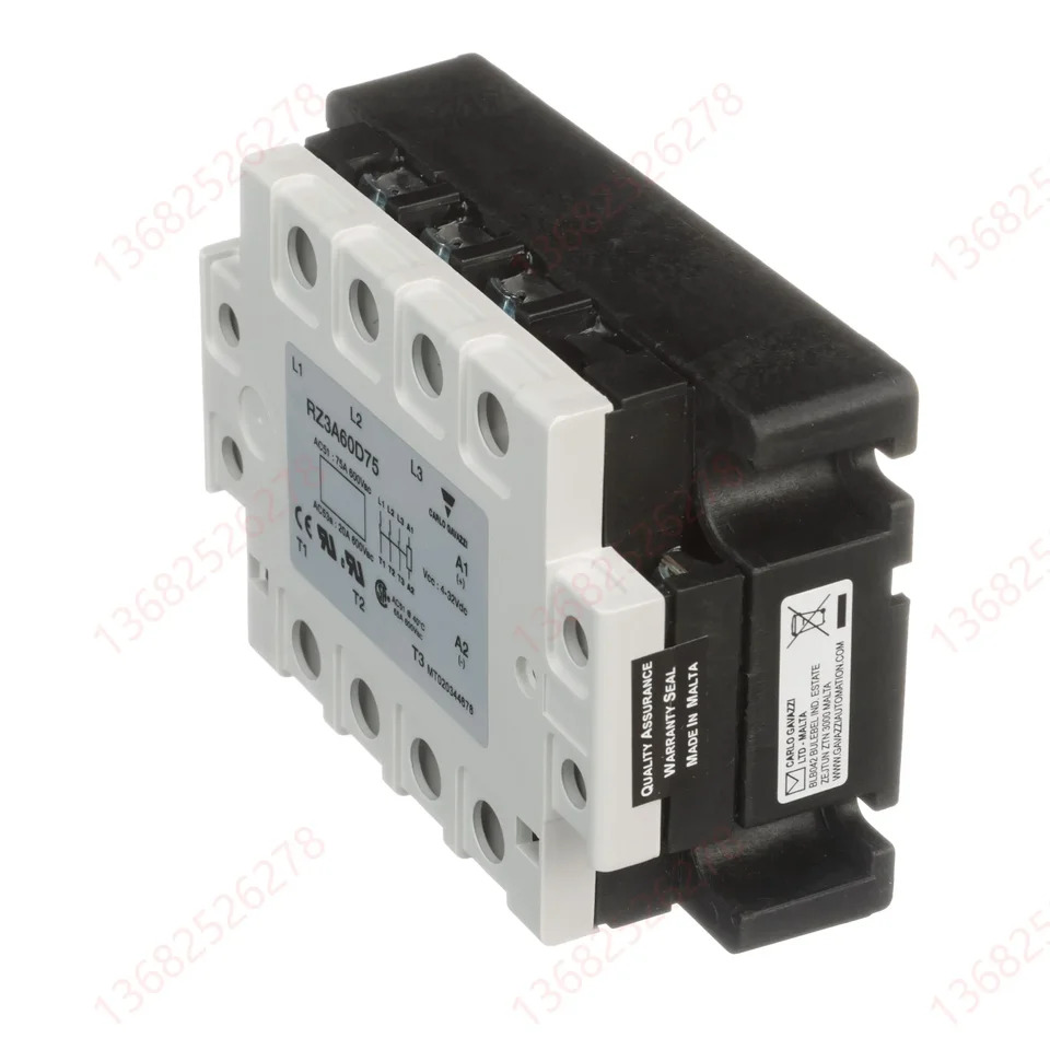 스위스 Jiale구리 클래딩고전압 부하 DC 3상솔리드 스테이트 릴레이 75A RZ3A60D75