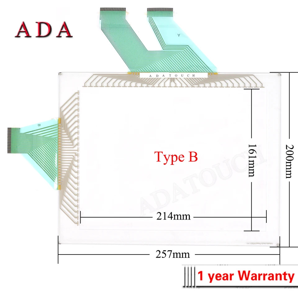터치 스크린 패널 유리 디지타이저 NT631C-CFL01 NT631C-CFL02 NT631C-KBA05 NT631C-KBA05N
