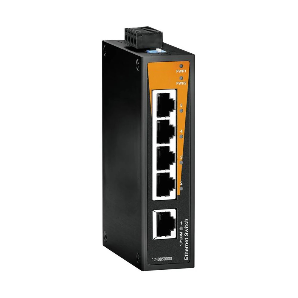 Weidmuller 네트워크 스위치 IE-SW-BL05T-5TX 1240850000