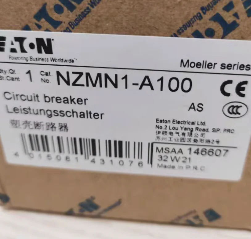 EATON 스위치 NZMN1-A100 신