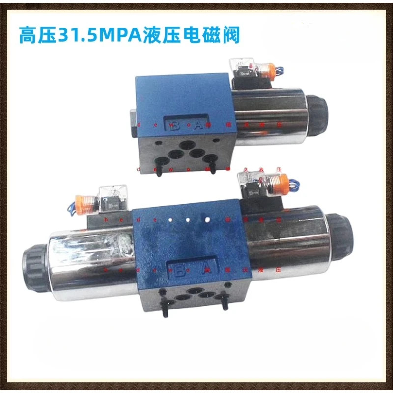 유압 솔레노이드 밸브 4WE10D/4WE10J/4WE10G/4WE10E 고압 AC220V/DC24
