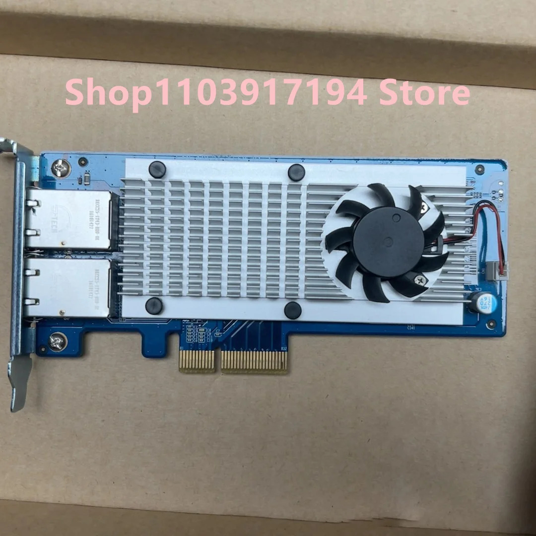 QNAP LAN-10G2T-X550 듀얼 포트 네트워크 카드기가비트