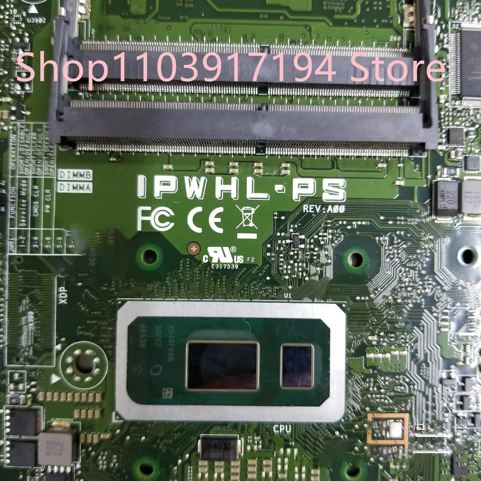 DELL piron 3280 3480 통합 마더보드 N6DHR I3-8145U