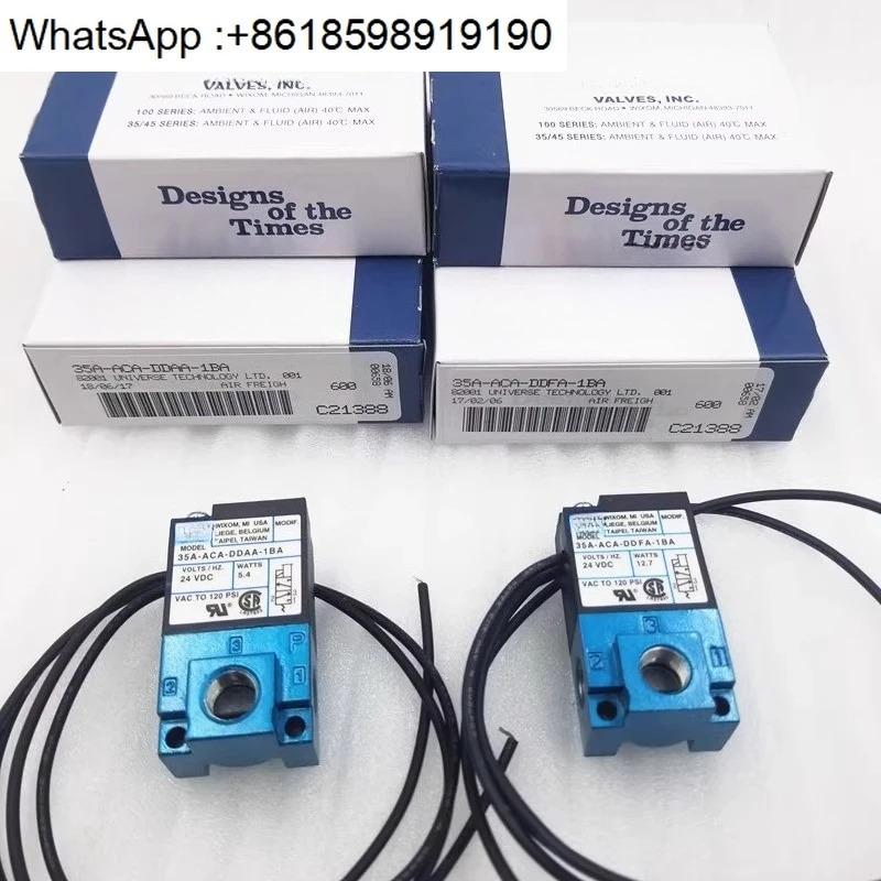 솔레노이드 밸브 35A-ACA-DDAA-DDF-DDBA-1BA 고주파 진공 밸브-DC24V