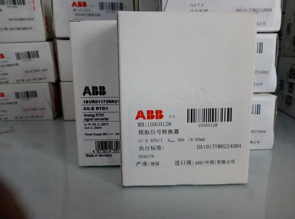 오리지널 ABB 아날로그 신호 변환기 CC-E RTD/I 신
