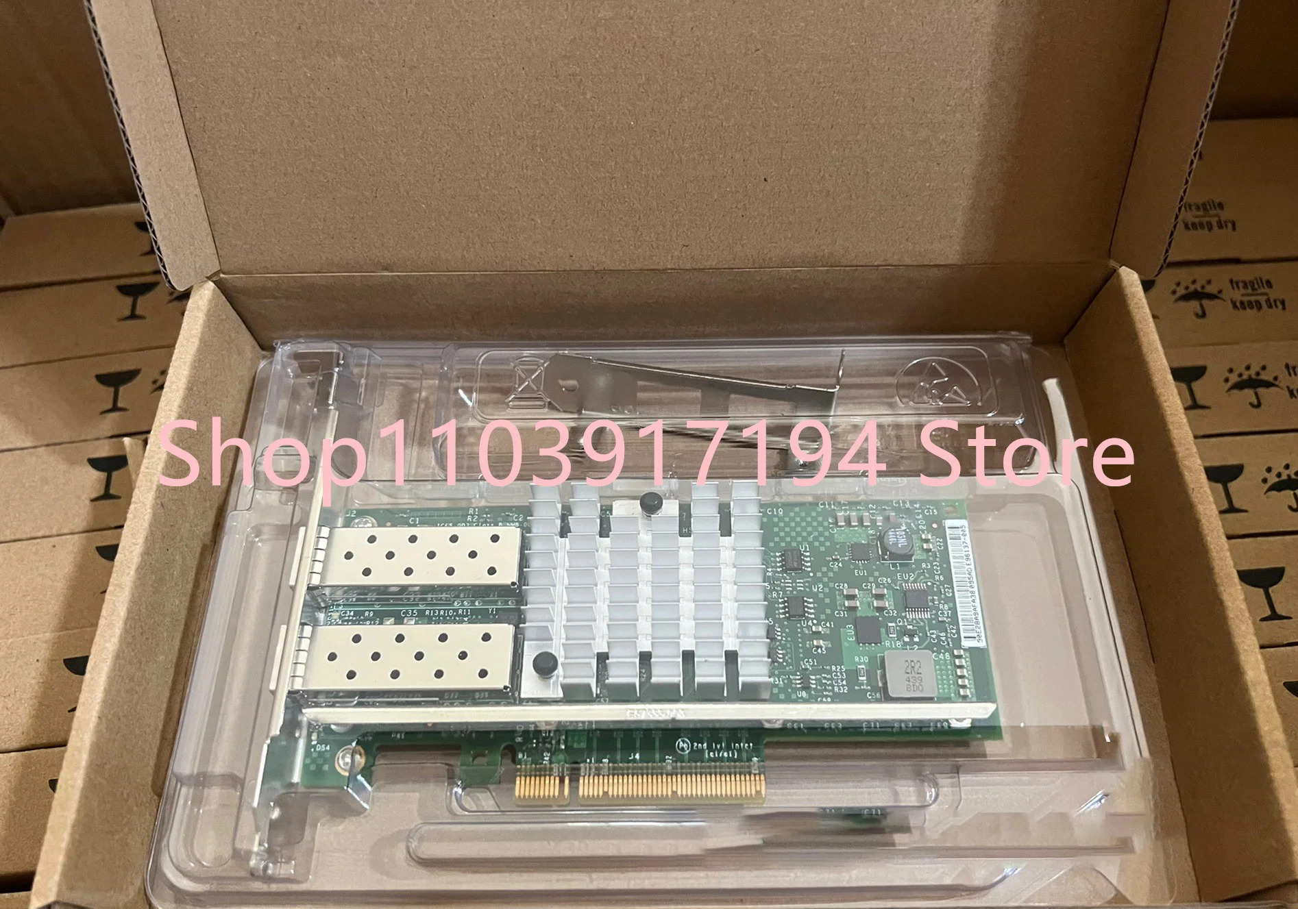 X520-DA2 SR2 82599ES 듀얼 포트기가비트 광 네트워크 카드