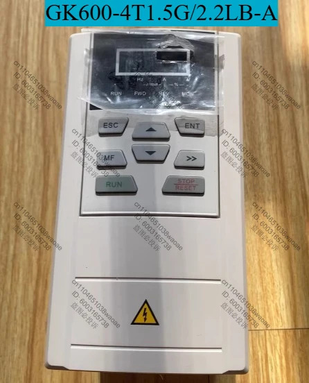 주파수 변환기 GK600-4T1.5G/2.2LB-A 1.5KW/2.2KW 하게 작동 리퍼 완료 OK