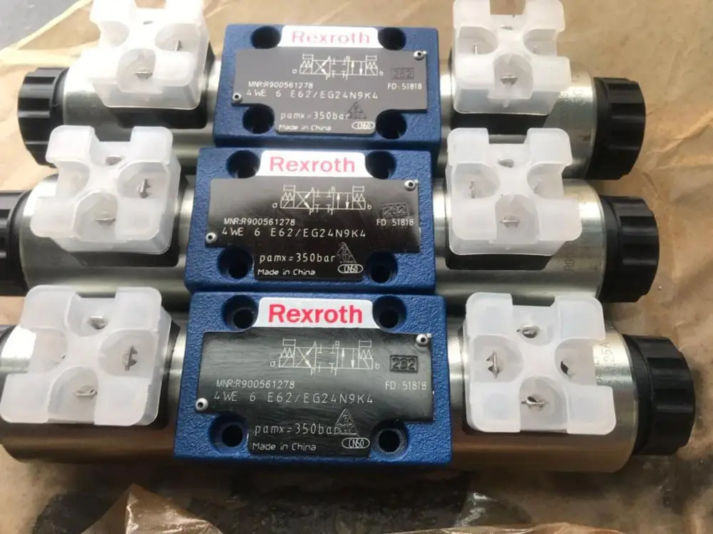 REXROTH 솔레노이드 밸브 유압 4WE6E6X/EG24N9K4 R900561278 4WE 6 E62/EG24N9K4