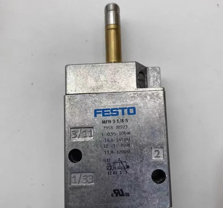 FESTO 솔레노이드 밸브 7958-MFH-3-1/8-S 7959-MFH-3-1/4-S 7960-MFH-3-1/2-S 11968-MFH-3-3/4-S 신