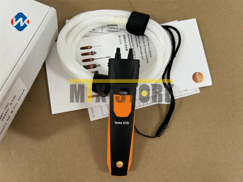 스마트폰 차동 압력 측정 작동 0560 1510 Testo 510I