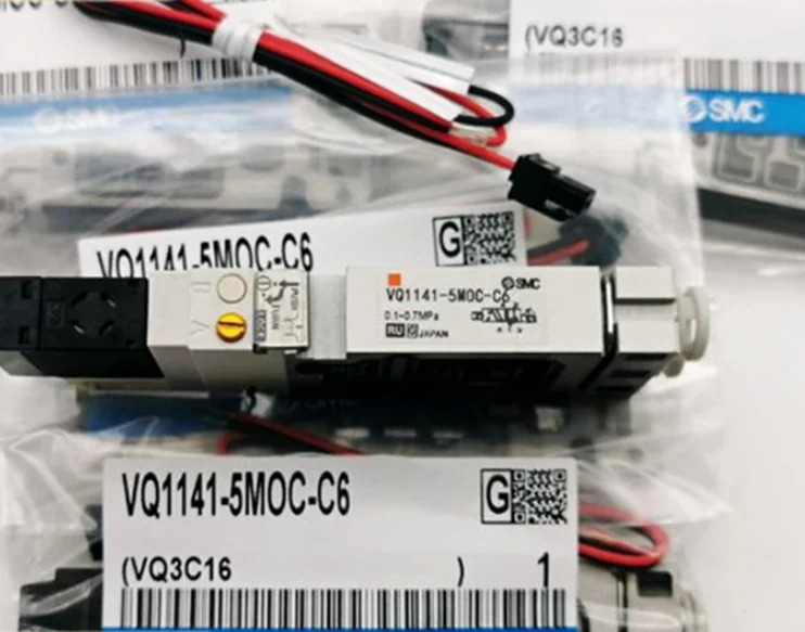 SMC 솔레노이드 밸브 VQ1141-5LB-C4 VQ1141-5LB-C6 VQ1141-5MOC-C4 VQ1141-5MOC-C6 VQ2140-5LOC-C6 VQ2140-5LOC-C