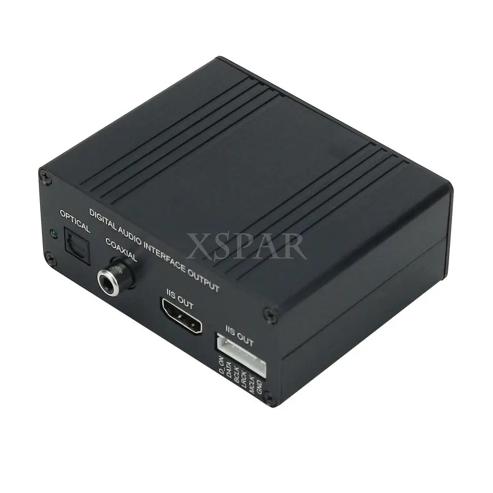 HDMI/MHL 인터페이스 분리 추출 I2S/광섬유/동축 HDMI-I2S/IIS xr