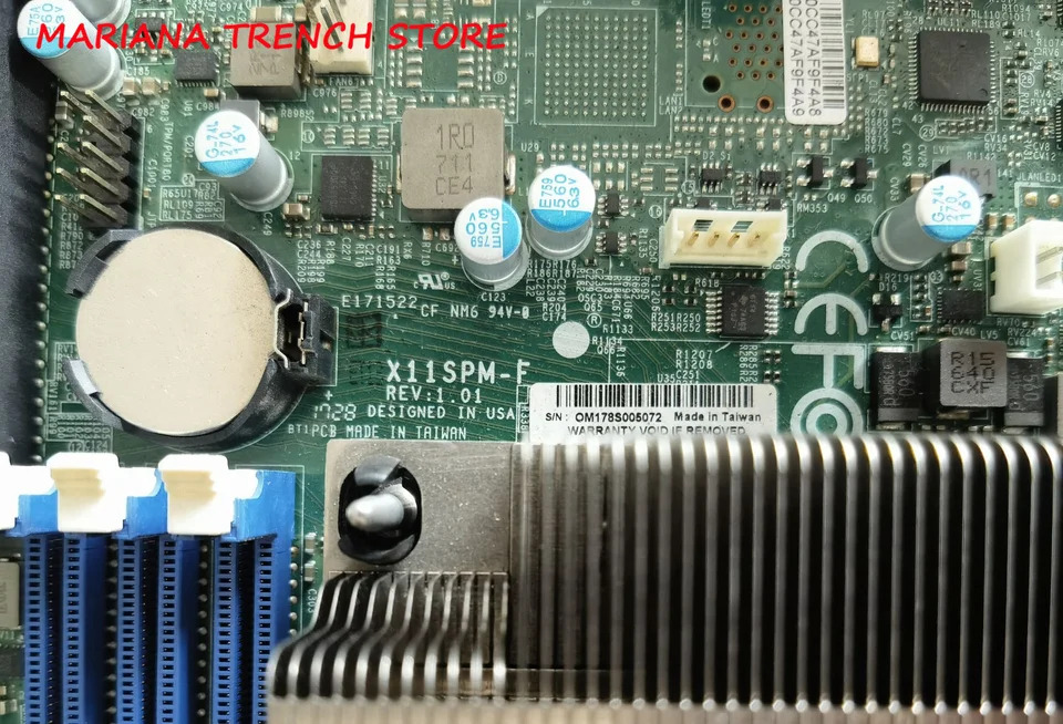 Supermicro Micro 마더보드X11SPM-F LGA-3647 Xeon 확장 프로세서 DDR4 M.2 GbE LAN 포트 SATA3 6Gbps